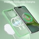 thumbnail image 2 of Funda Magnética BENTOBEN para iPhone 15 Pro Max Verde Translúcido, 2 of 9