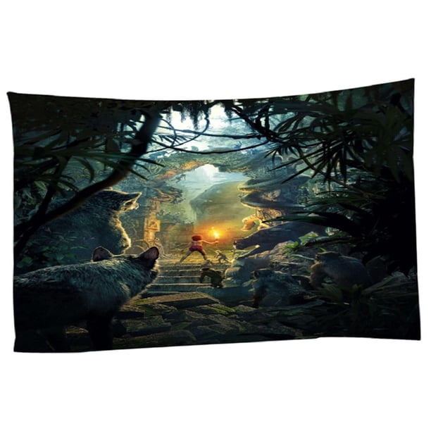 Toalla de playa para colgar en la pared con tapiz de bosque oscuro (200 x 150 cm, 150 x 150 cm, 150 x 130 cm) 150 130cm