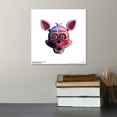 thumbnail image 3 of Gallery Pops Five Nights at Freddy's - Funtime Foxy Headshot Wall Art, Unframed Version, 12" x 12", 3 of 5