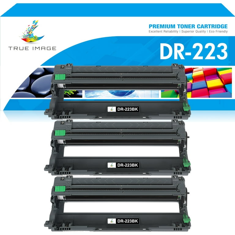 True Image Compatible Toner Cartridge for Brother DR-223CL TN-227  HL-L3270CDW/L3210CW/L3230CDW/L3230CDN/L3290CDW  MFC-L3710CW/L3750CDW/L3770CDW (Black