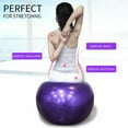 thumbnail image 5 of Yoga Ball Exercise Ball for Home Office Desk, Stability Ball & Balance Ball to Relieve Back Pain, Home Gym Workout Ball, Purple, 5 of 8