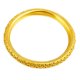 thumbnail image 2 of para mujer, Color dorado de material acero de latón, con estampado de flores, brazaletes clásicos para mujer 62mm, 2 of 8
