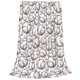 thumbnail image 2 of Balery Cute Baseball Manta de Felpa Suave y Acogedora – Cobija de Franela Aterciopelada para Cama, Lavable y Cálida para Sofá, Mascotas, Transpirable-40"x30", 2 of 7
