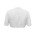 thumbnail image 3 of mfyjkho Tops Para Mujer, Blusas Y Camisas De Manga Corta Con Cuello En V Y Encaje Calado Para Mujer Tops De Tallas Grandes Xxl, 3 of 4