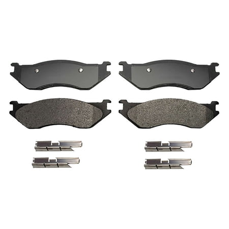 ACDelco Silver Semi-Metallic Brake Pad Set  w/ Hardware