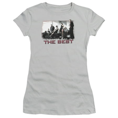 NCIS CBS TV Show The Best Juniors Sheer T-Shirt (Best Cbs Shows Of All Time)