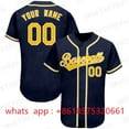 thumbnail image 1 of New Style Custom Baseball Jersey Team Training Uniform Printing Add Own Name Number Softball Sports White Green Men Ladies/Kids, 1 of 7