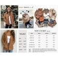 thumbnail image 4 of PRETTYGARDEN Women's Fashion Winter Coats Sherpa Fleece Faux Fur Shearling Oversized Trendy Jackets Warm Outerwear Clothing, 4 of 6