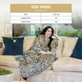 thumbnail image 2 of Catalonia Fleece Wearable Blanket Poncho for Adult Women Men, Wrap Blanket Cape with Pocket | Warm, Soft, Cozy, Snuggly, Comfort Gift, Wrap Blanket Cape with Hood, Gift Idea, Cheetah, 2 of 6