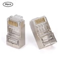 thumbnail image 2 of Connecteur de Câble Réseau LAN, 50 Pcs Prise Cat6 RJ45 R Connecteur Modulaire Confort Ultime, 2 of 8