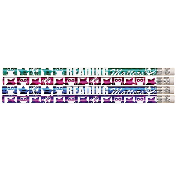 Musgrave Pencil Company Reading Matters - Juego De 12 Lápices