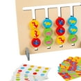 thumbnail image 3 of Juego de rompecabezas deslizante, juguete educativo de aprendizaje, juego de combinación de formas de colores para niños pequeños en edad preescolar, 3 of 3