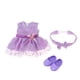 thumbnail image 1 of Preciosa minifalda diadema para accesorios de muñeca bebé de 25 cm, 1 of 9
