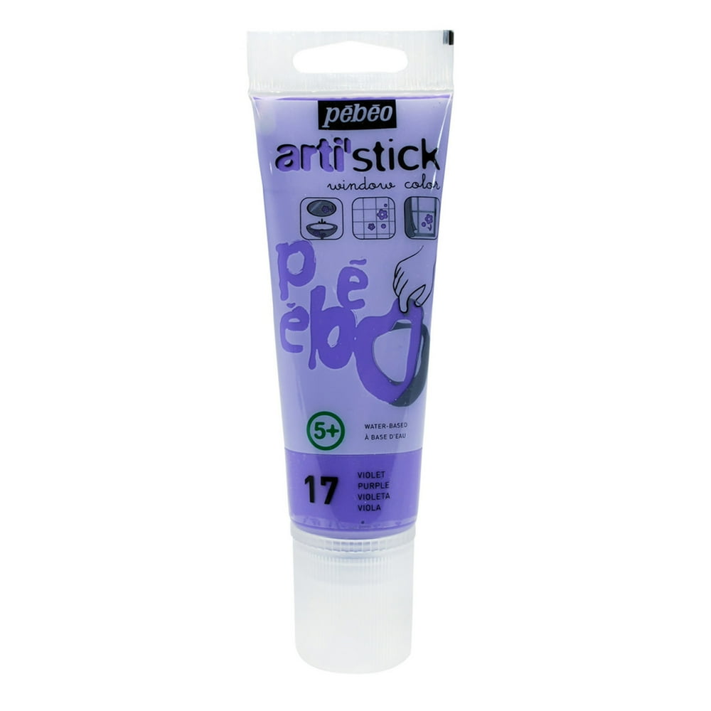Pebeo Arti�Stick Window Color, 75ml Tube, Purple - Walmart.com