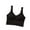 Black, variant on Push Up Bra Women Sleep Yoga Vest Sports Leisure Elastic No Underwire Underwear V-Neck Back-Smoothing Bra Feature Hook and Eye Closure Training Bra Style Y-78 , Green One size