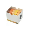 thumbnail image 4 of Wrapables Solid Color Washi Tape (Set of 5), 10mm x 5M, Orange, 4 of 5