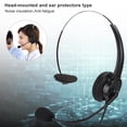 thumbnail image 4 of Mono-Ear Noise Isolation USB Headphone, Headphone, For Online Game For Skype QQ MSN, 4 of 8