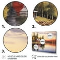 thumbnail image 3 of Designart "Cottage Hideaway Secluded Charm" Countryside Metal Wall Decor Set, 3 of 5