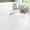 5.thick White, variant on Marble Peel and Stick Floor Tile Stickers 20 PCS Self Adhesive Floor Tiles Waterproof Bathroom Vinyl Peel and Stick Tile Removable Vinyl Flooring for Kitchen Bedroom Tectured Grey 12 x 12 in