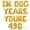 Gold, variant on Letter Balloons - IN DOG YEARS YOURE 490 16" Inch Alphabet Letters Foil Mylar Balloon 70th Birthday Party Banner (Gold)