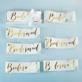thumbnail image 3 of Kate Aspen Geometric Floral Bachelorette Sash Set Set of 6 Party Kit One Size Multi, 3 of 7