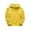 Yellow, variant on Krdevn Toddler Boys Girls Solid Long Sleeve Patchwork Hooded Thickened Warm Sweatshirt Pullover Blouse Tops Outfits Clothes,5-6 Years