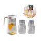 thumbnail image 2 of Hervidor De Agua Con Diseño Semitransparente, Hervidor De Agua Con Cuerpo De Cristal Con 4 Tazas, Contenedor De Agua Resistente A Altas Temperaturas Serendint HA016912-00, 2 of 6