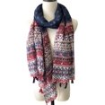 thumbnail image 3 of HSHDLDF Foulard Légère Mode Femme Imprimé Floral Hiver Automne Chaude Châle Foulard, 3 of 6