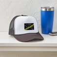 thumbnail image 3 of CafePress - Crime Scene Chalk Mark - Adjustable Unisex Printed Trucker Hat with Mesh Back, 3 of 8
