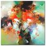 Trademark Fine Art "Abstract II" Canvas Art by Zavaleta