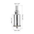 thumbnail image 2 of Unique Bargains Diamond Drill Bit 25mm Glass Hole Saws Core Drill Bit with Center Pilot Bit for Glass Ceramics Porcelain Tile, 2 of 4