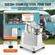 thumbnail image 3 of VEVOR Máquina para hacer hamburguesas comerciales, máquina para hacer hamburguesas de carne de res de 100 mm/4 pulgadas, máquina prensadora de hamburguesas de acero inoxidable de grado alimenticio, 3 of 9