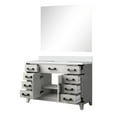 thumbnail image 3 of Laurel 48 in W White Oak Single Bath Vanity, Cultured Marble Top, and 46 in Mirror, 3 of 6