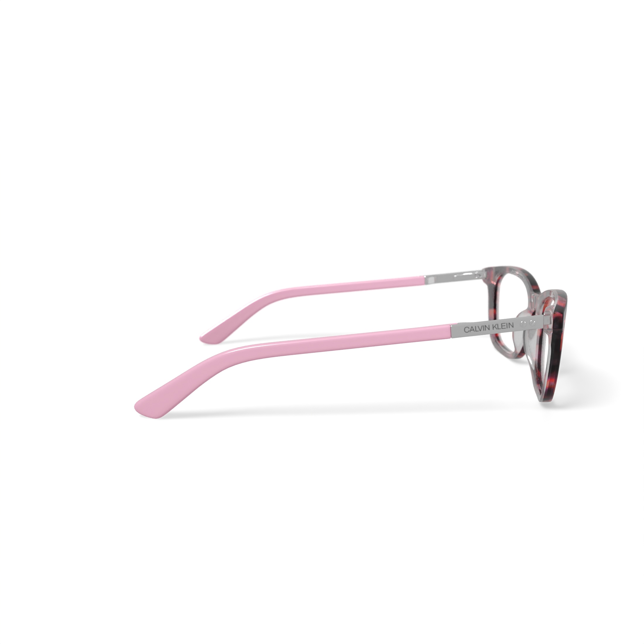 Calvin Klein Women's CK20507G Prescription Eyeglasses with Case, Pink Tortoise