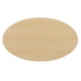 thumbnail image 3 of Modway Lippa 48" Oval Wood Dining Table in Gold Natural, 3 of 6