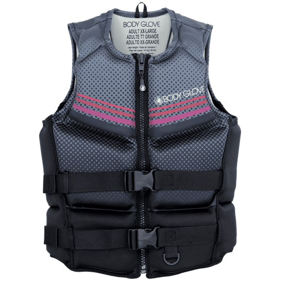 Body Glove Men's and Women's Overboard Evoprene Adult PFD Life Jacket and Vest, Sizes M-2XL