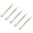 thumbnail image 2 of Unique Bargains Silver Tone Micro Scoop 140mm Stainless Steel Reagent Sample Spoon Lab Spatulas for  Laboratory 5Pcs, 2 of 4