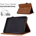 thumbnail image 6 of Luxury Flip Case for Kindle Paperwhite 5 (11th Generation) 2021, PU Leather Smart Auto Wake/Sleep Magnetic Case with Kickstand Card Slots Soft Silicone Shockproof Protective Phone Cover,Brown, 6 of 10