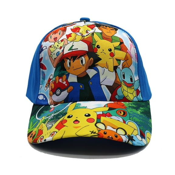 Pokemon Adorable Anime Themed Baseball Cap - Fun CartoonGraphics, Comfortable Fit for Anime Fans