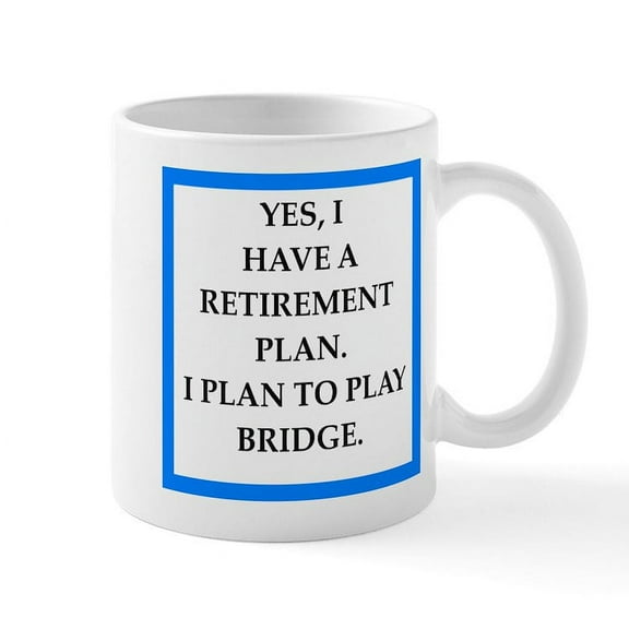 CafePress - Bridge Mugs - 11 oz Ceramic Mug - Novelty Coffee Tea Cup