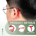 thumbnail image 3 of Uxcell Glasses Ear Grip, Anti-Slip Silicone Holder, 20 Pair Pink for Eyewear Retainers Eyeglasses Holder, 3 of 7