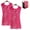 Pink, variant on JJYY 1PC/2Pcs Large Hanging Jewelry Storage Bag with Pockets, Wall-Mounted Jewelry Holder and Display Organizer for Necklaces, Bracelets, Earrings, and Rings, Ideal for Home Use