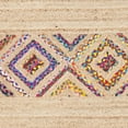 thumbnail image 6 of SAFAVIEH Natural Fiber Codie Geometric Braided Area Rug, Natural/Multi, 5' x 8', 6 of 6