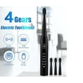 thumbnail image 1 of Cepillo de dientes eléctrico recargable ultrasónico lavable blanqueamiento electrónico impermeable cepillo de dientes cabeza reemplazable Xemadio LN-1479, 1 of 8