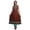 Brick Red, variant on Bimba Pastel Mint3 Tribal Indian Long Kurti For Women Party Wear Printed Sleeveless Anarkali Kurti Dress X-Small