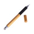 thumbnail image 1 of EeaseCA 2 in 1 Multifunction Fine Point Round Thin Tip Touch Screen Pen Capacitive Stylus Pen For Smart Phone Tablet (Golden), 1 of 8
