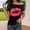 Hot Pink, variant on Cute Womens Plus Size Tops Green Y2K Tshirts Trendy Womens Blouses Casual,S
