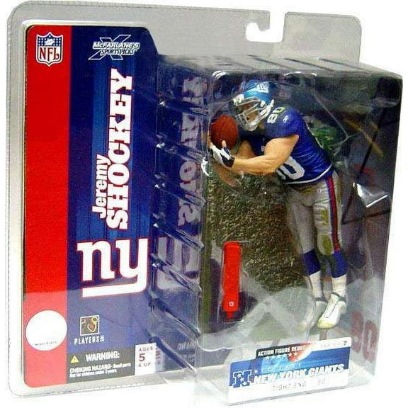 McFarlane NFL Sports Picks Series 7 Jeremy Shockey Action Figure [Blue Jersey]