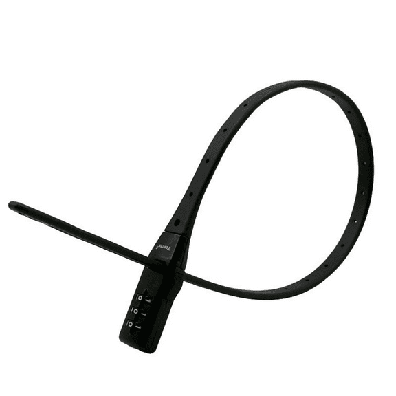 5-Digit Combination Zip Tie Lock With Thickened Wires, Multi-Purpose Security Lock For Outdoor Use, Anti-Theft Cable Lock For Equipment And Storage