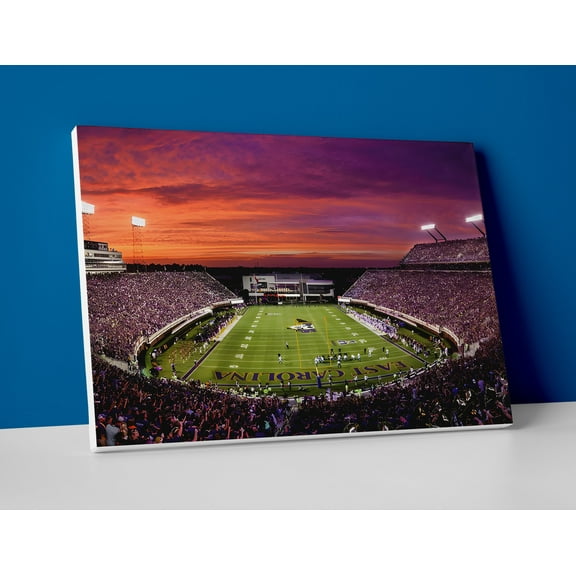 ECU Football Stadium Poster or Canvas Wall Art